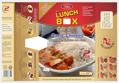 Garlic Chicken & Gravy Combo 